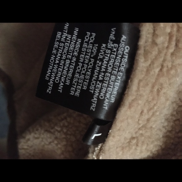 Men’s fleece suede jacket - Picture 4 of 6